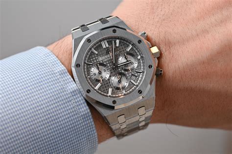 audemars piguet royal oak 38mm chronograph|piguet royal oak watch price.